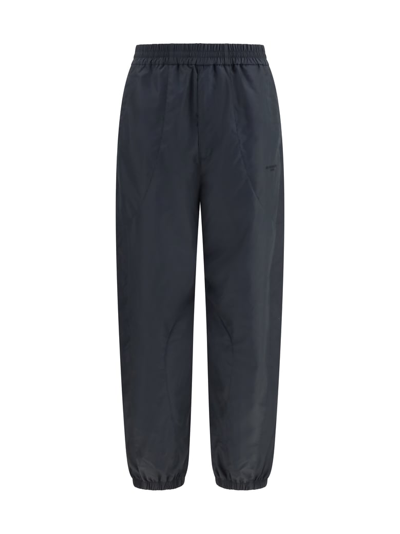 jogging pants couture seam black by Selfnex