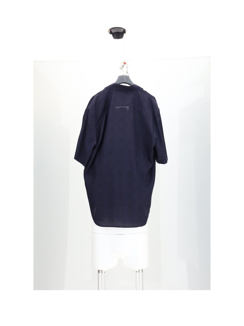 shirt cannage navy blue by Selfnex