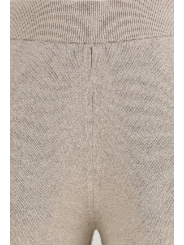 cashmere pants pure beige by Selfnex
