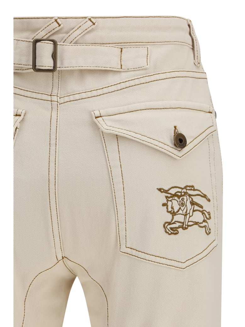 bootcut jeans ceramic white by Selfnex