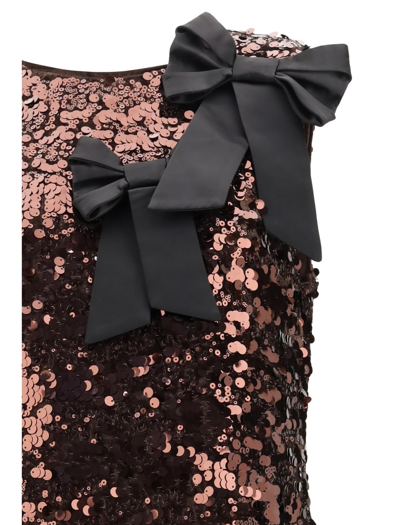 midi dress sequin demitasse by Selfnex