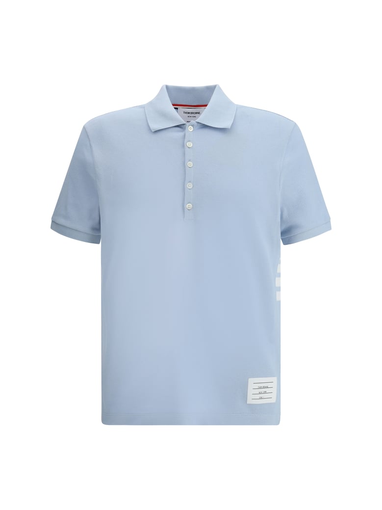 cotton polo light blue by Selfnex