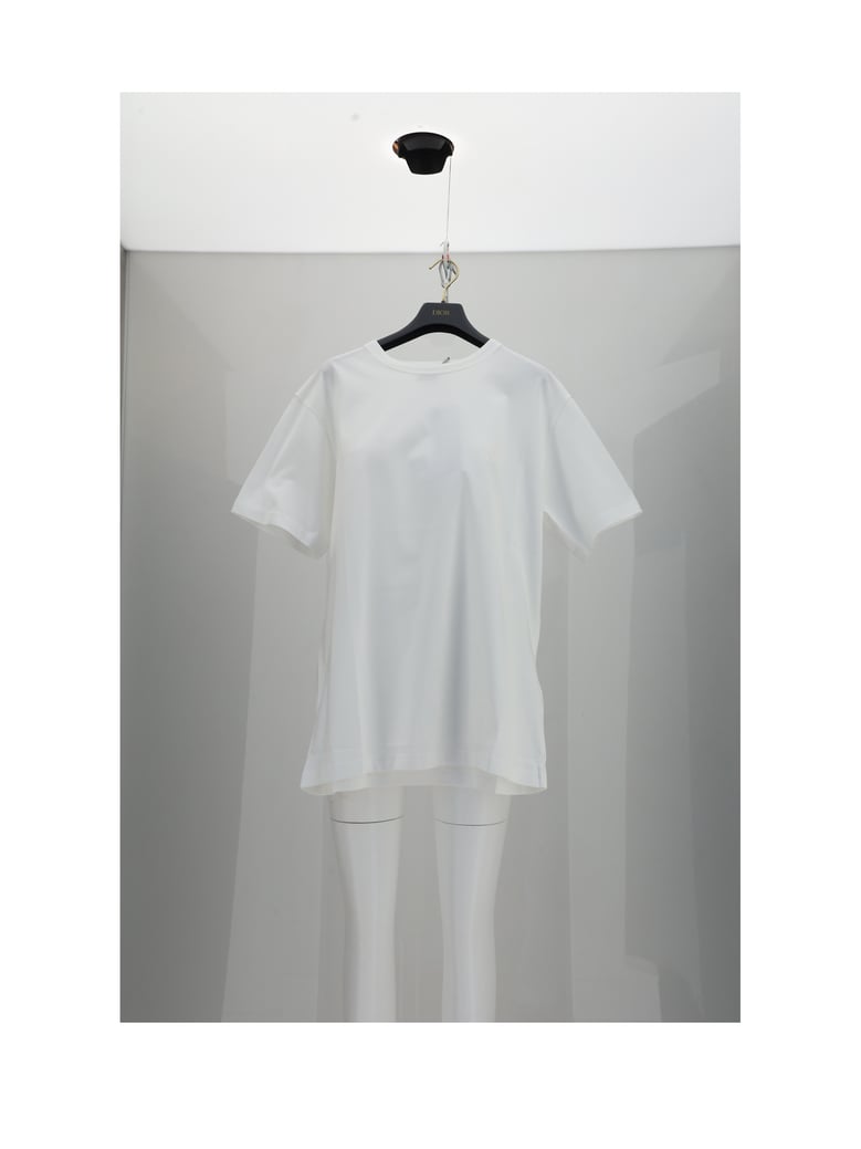t-shirt with logo whim white by Selfnex