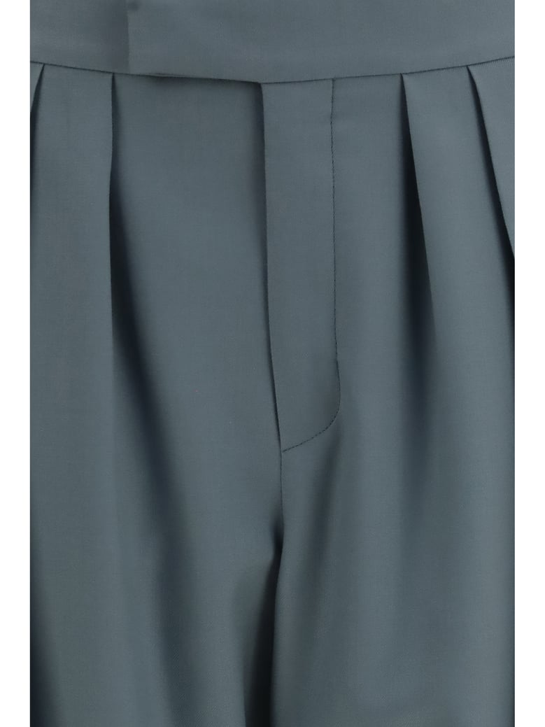 pants tailored wool urban grey by Selfnex