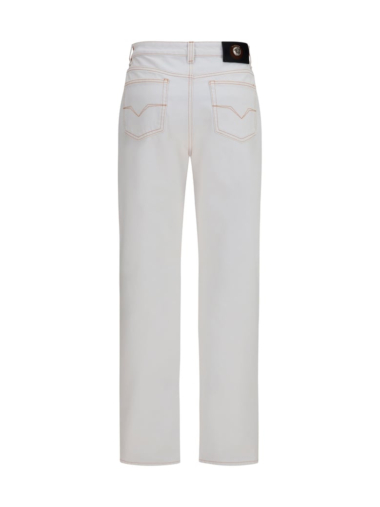 high-waisted jeans optical white by Selfnex