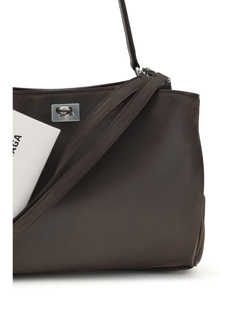shoulder bag rodeo espresso leather by Selfnex