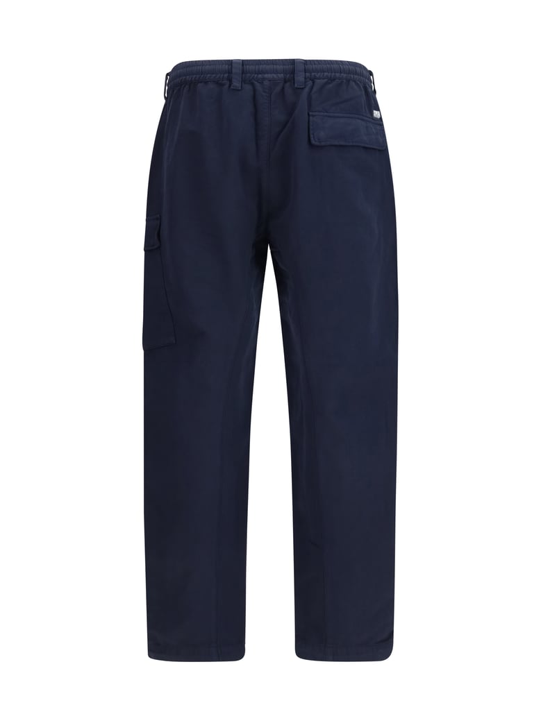 cargo pants cotton/linen total eclipse by Selfnex
