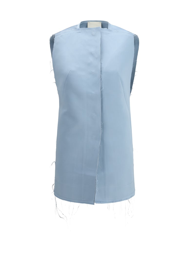 dress sleeveless blue by Selfnex
