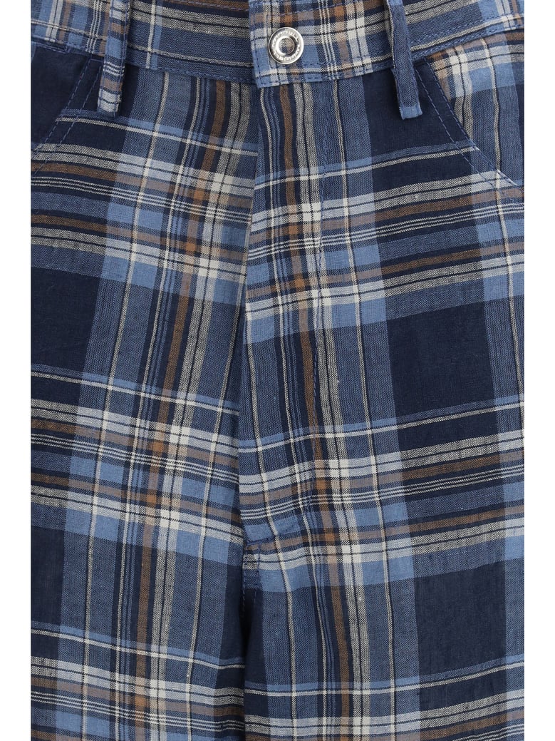 trousers courtney linen ocean smoothie by Selfnex