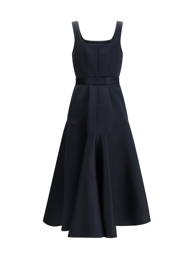 dress satin blue by Selfnex