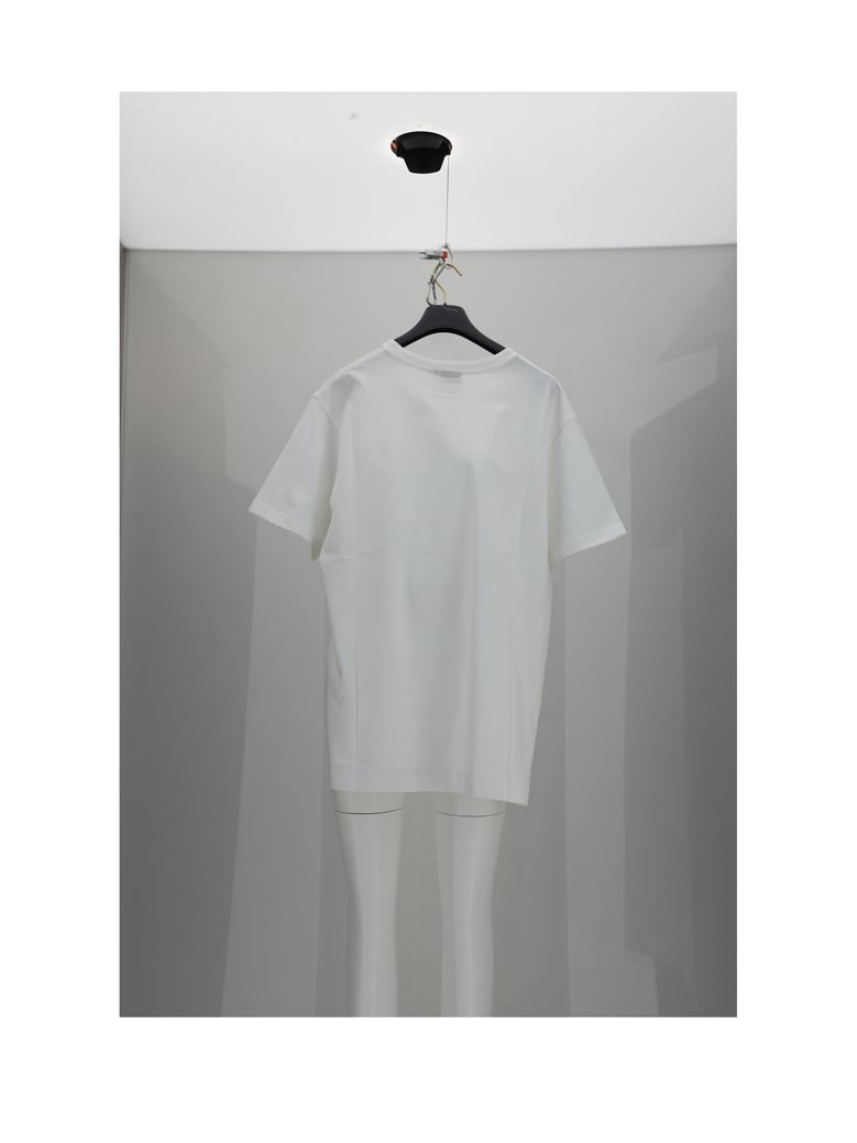 t-shirt with logo whim white by Selfnex