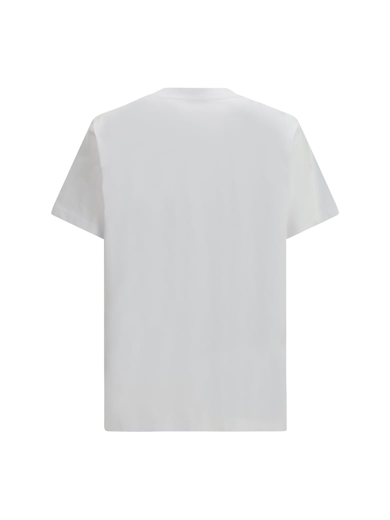 t-shirt maxi laurel crown embroidery white by Selfnex