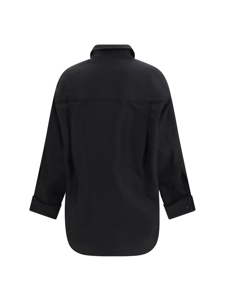 long-sleeved shirt classic black by Selfnex