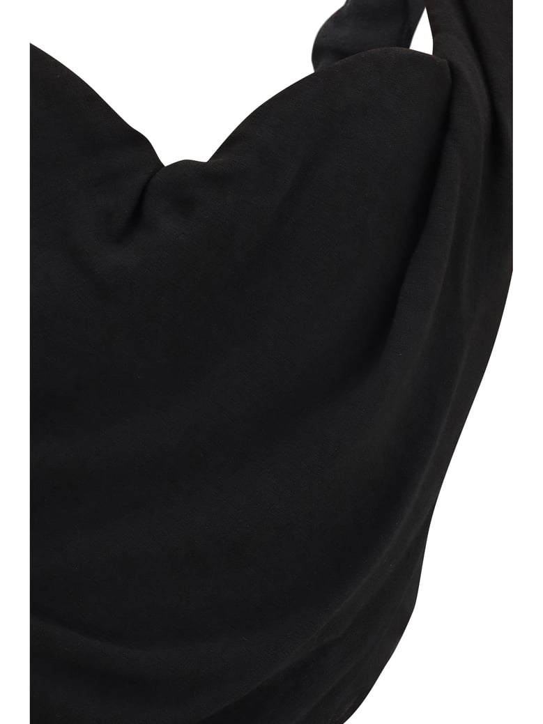 corset top sunday satin black by Selfnex