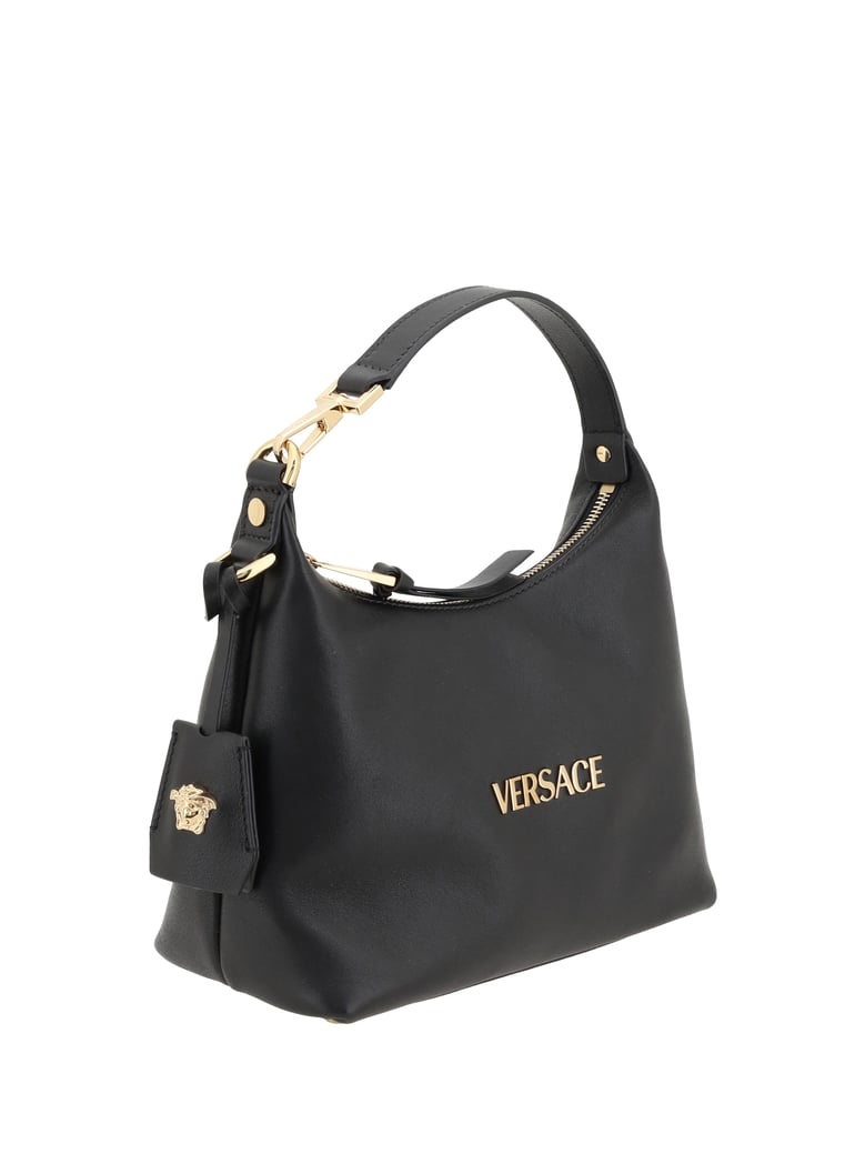 hobo handbag black calf leather by Selfnex