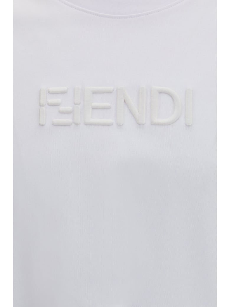 cotton t-shirt white by Selfnex