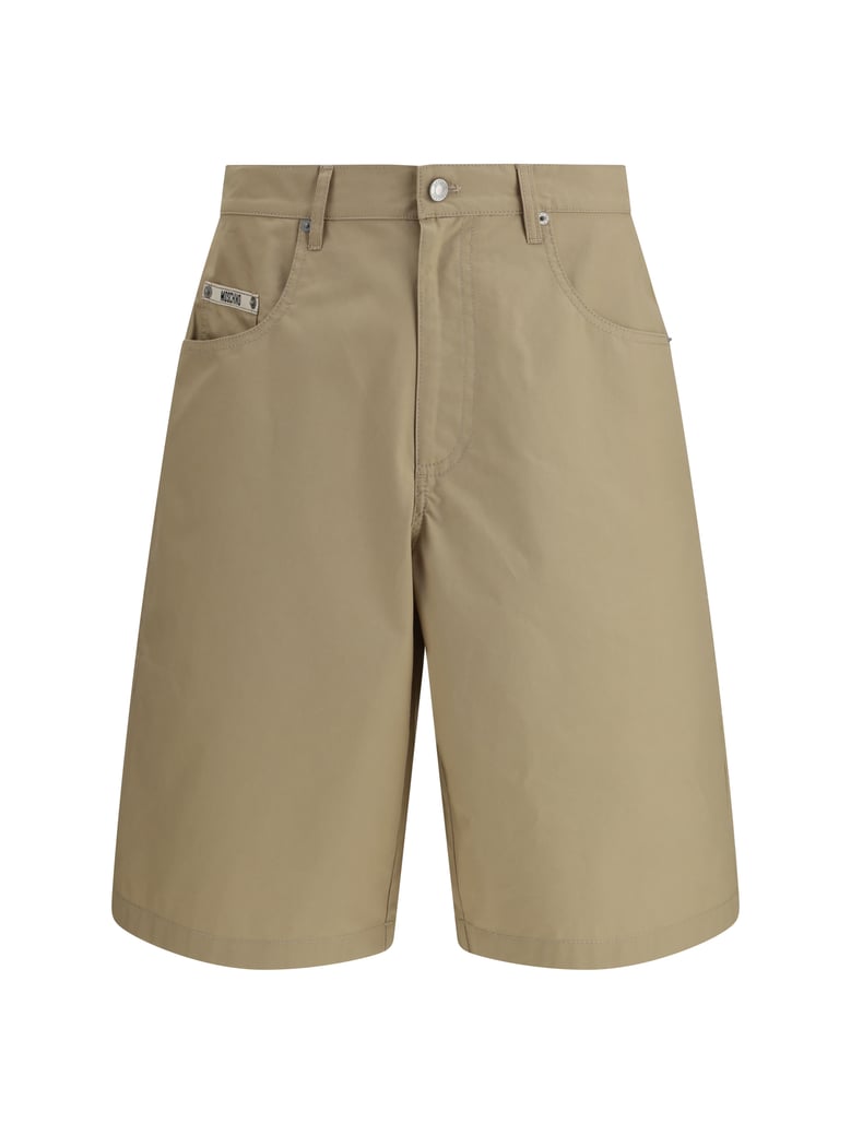 long bermuda shorts cotton brown by Selfnex