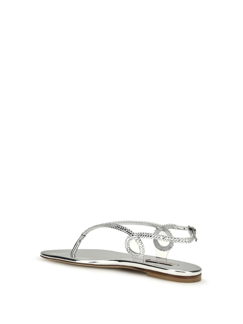 sandals josephine silver by Selfnex