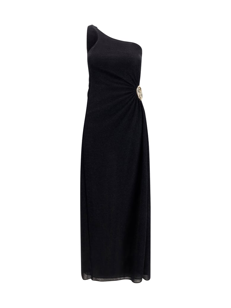 dress lumière one-shoulder black by Selfnex