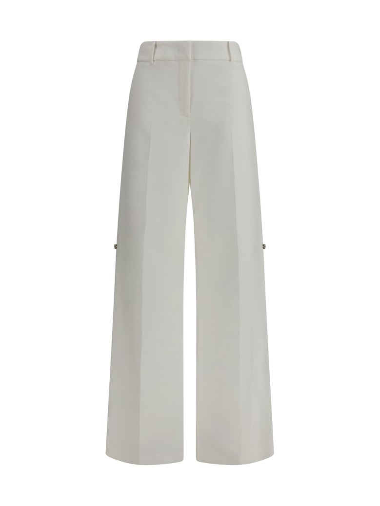 pants cotton white by Selfnex