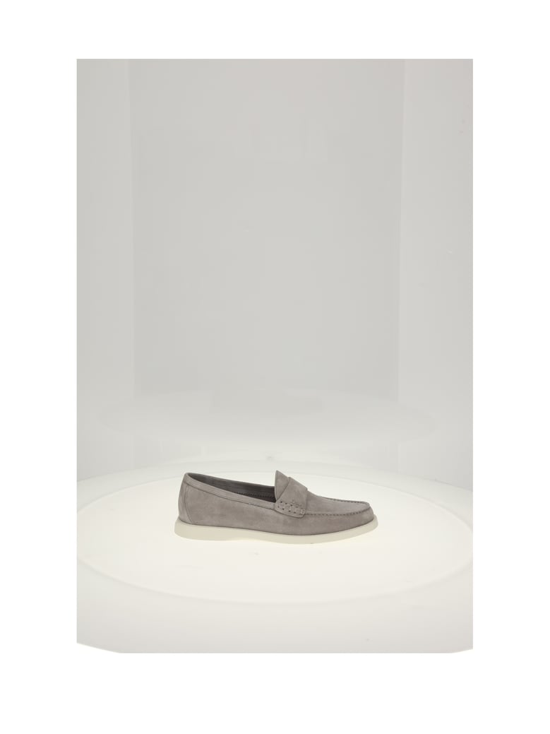 loafers granville suede grey by Selfnex