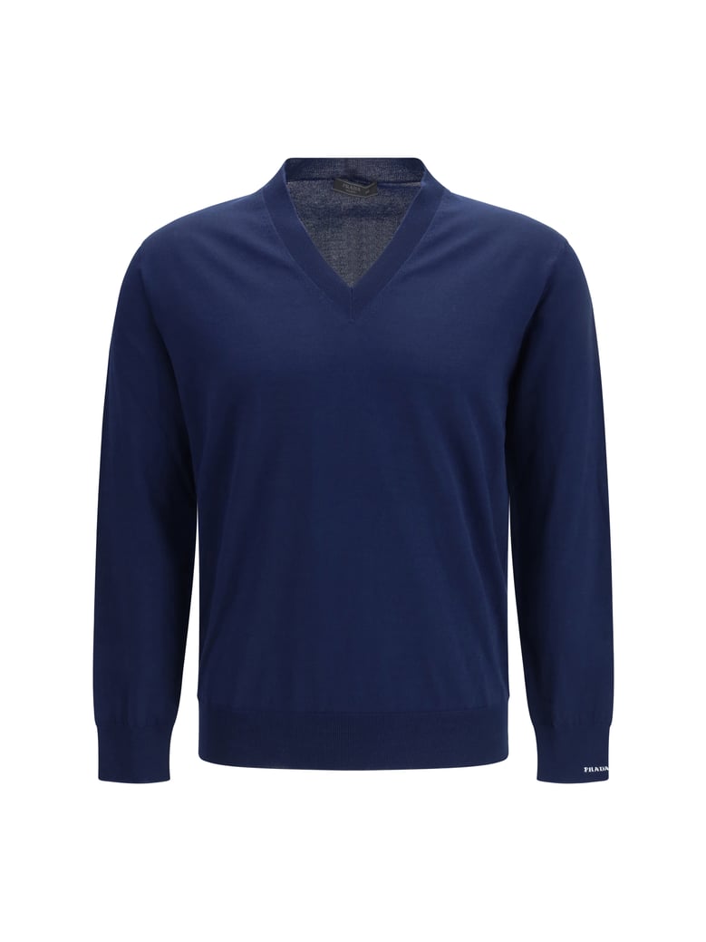sweater v-neck cotton by Selfnex