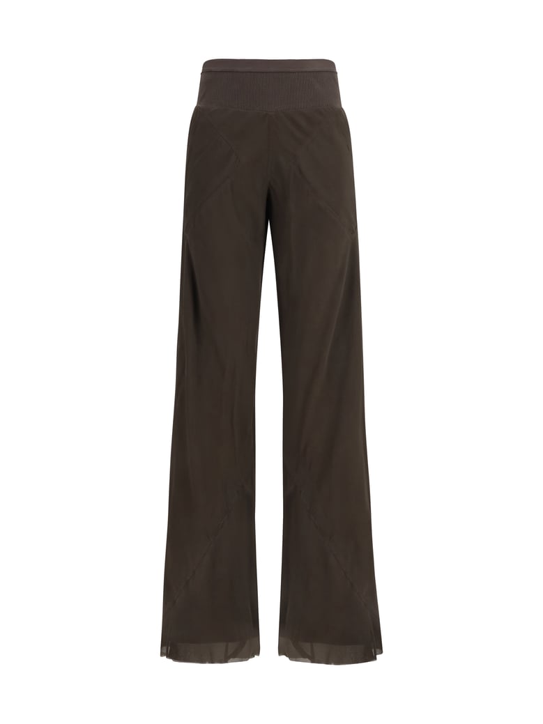 bias pants silk dark dust by Selfnex