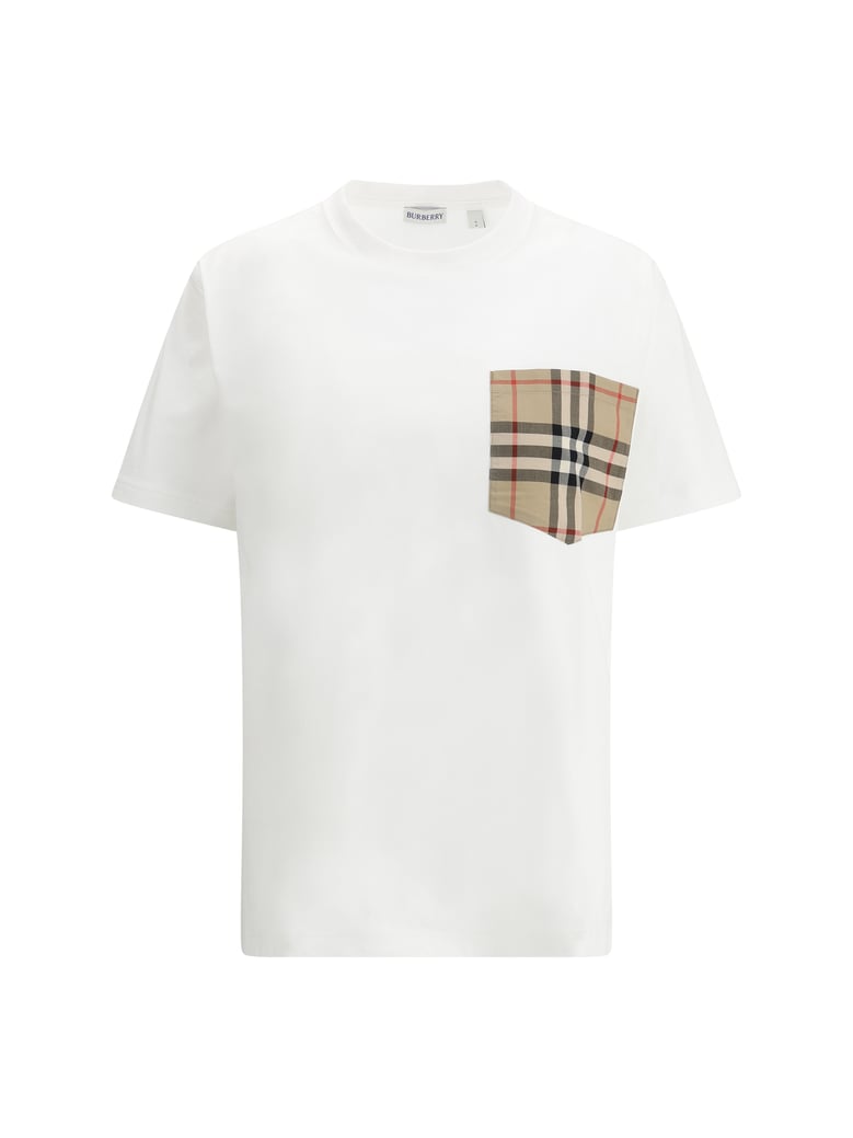 t-shirt archive check white by Selfnex