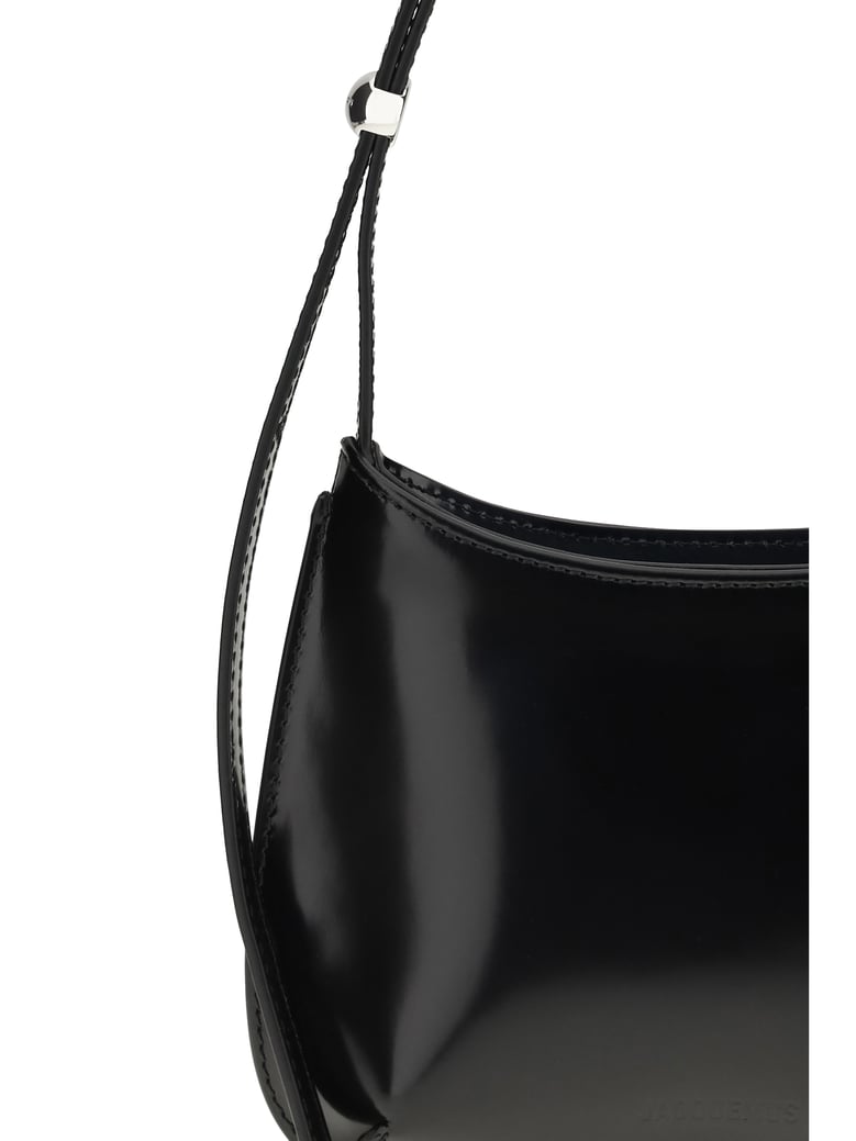shoulder bag le petit bisou black leather by Selfnex