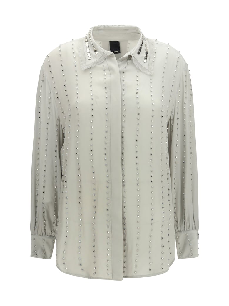 shirt caitlin dove grey by Selfnex