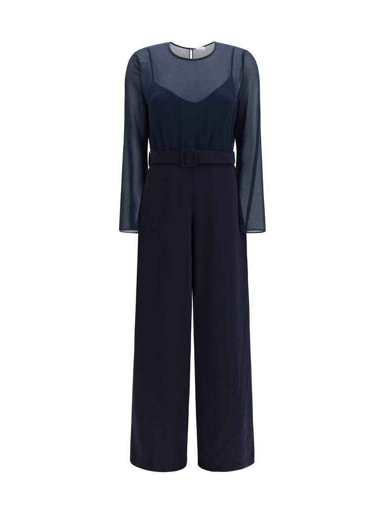 jumpsuit cady and chiffon blue by Selfnex