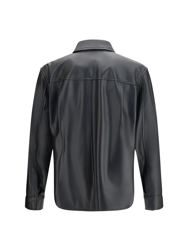 leather jacket black calfskin by Selfnex