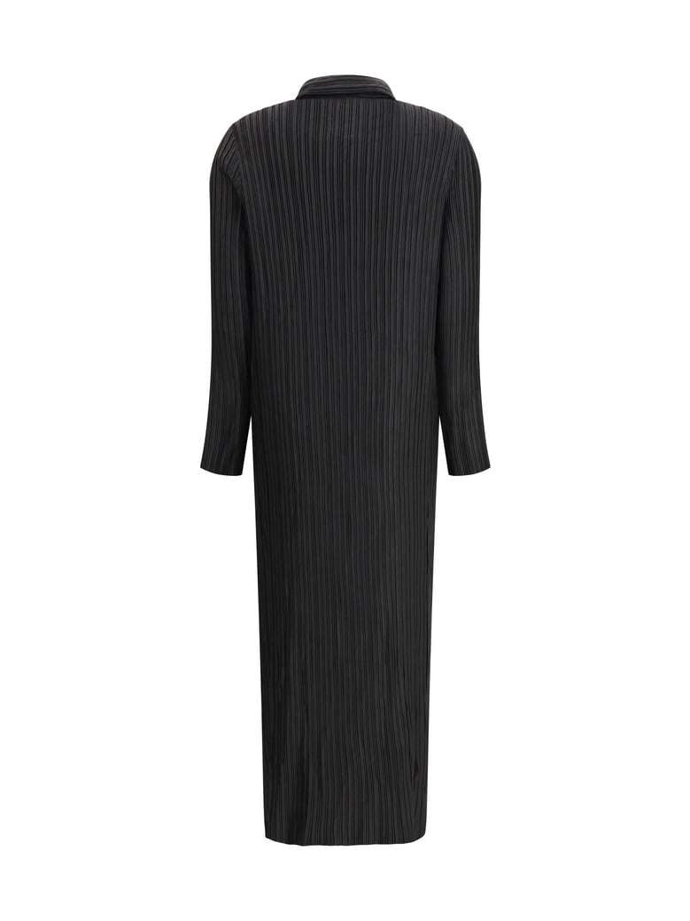 dress long wave black by Selfnex