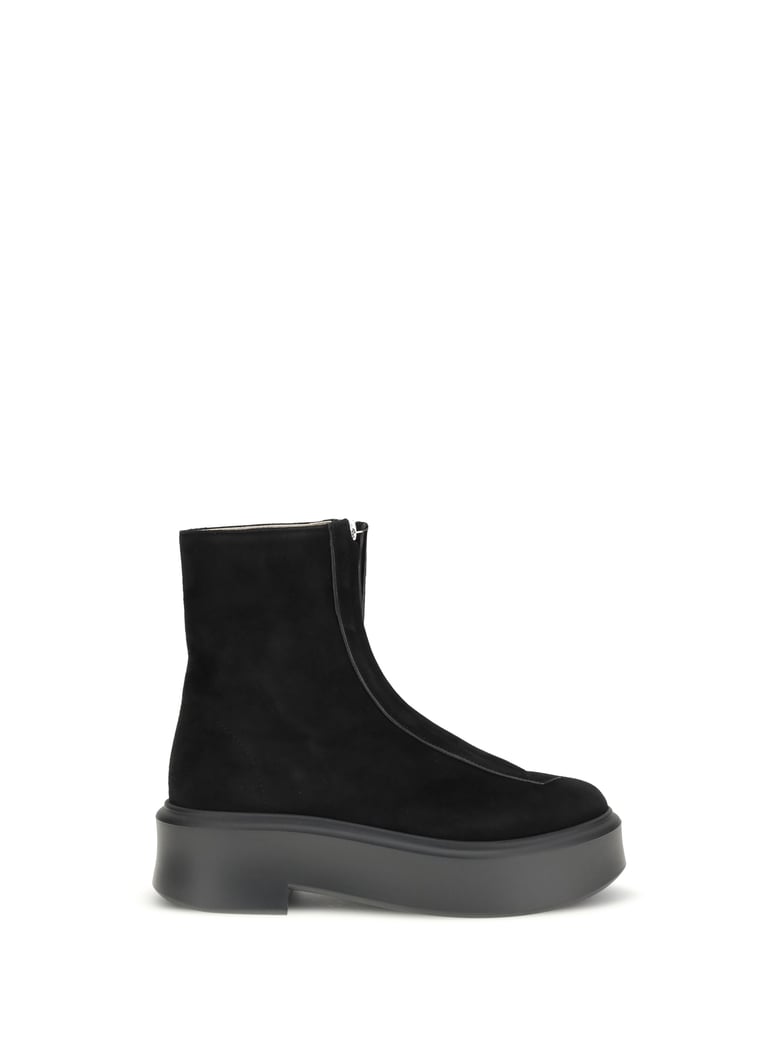 leather boots black calf by Selfnex