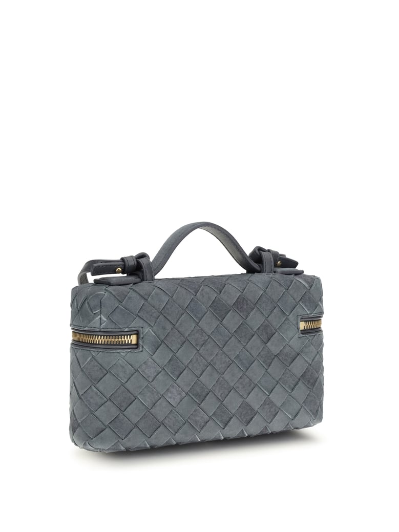 shoulder bag bang bang vanity case denim suede by Selfnex