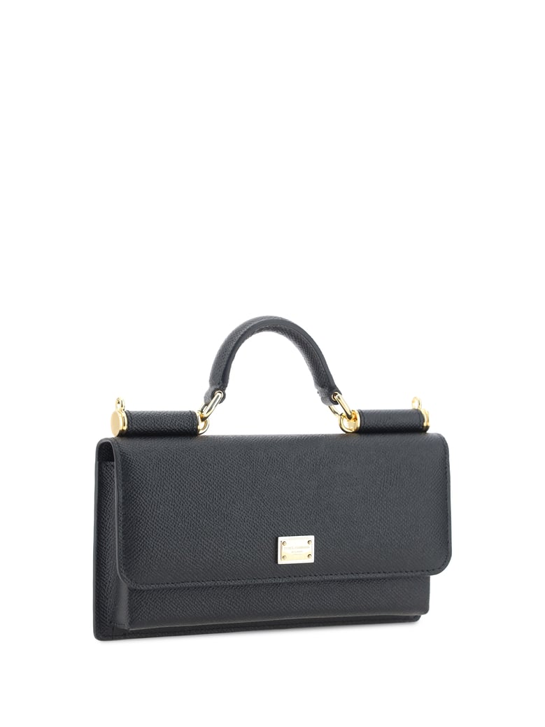 shoulder bag micro sicily black leather by Selfnex