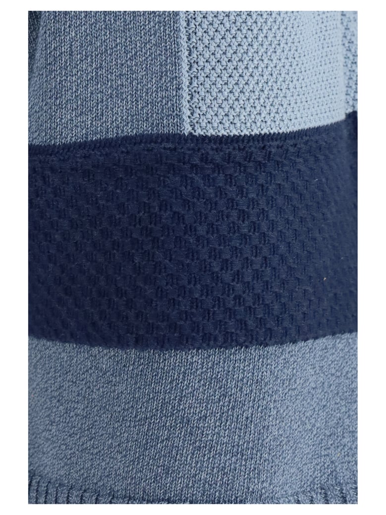 shorts patchwork cotton knit by Selfnex