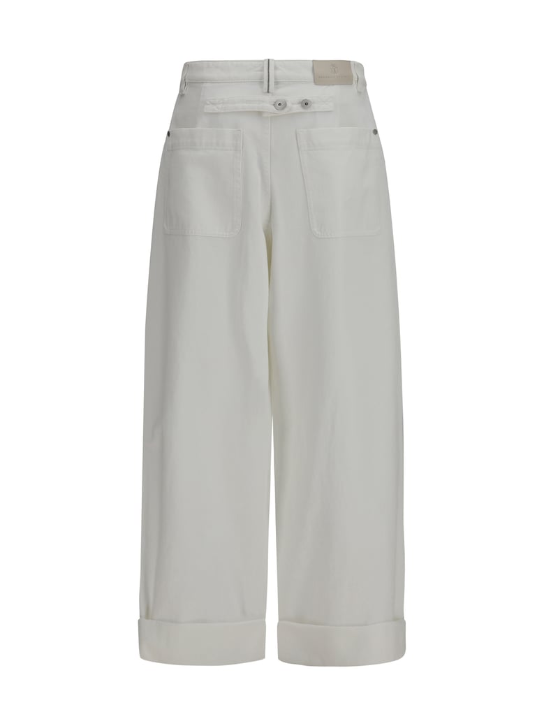 cotton pants natural by Selfnex