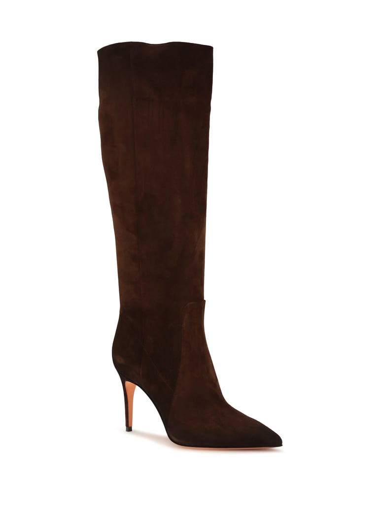 boots pointed high brown by Selfnex