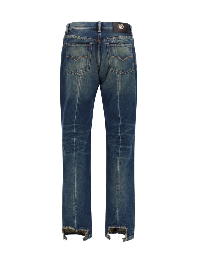 straight-leg jeans dirty blue by Selfnex