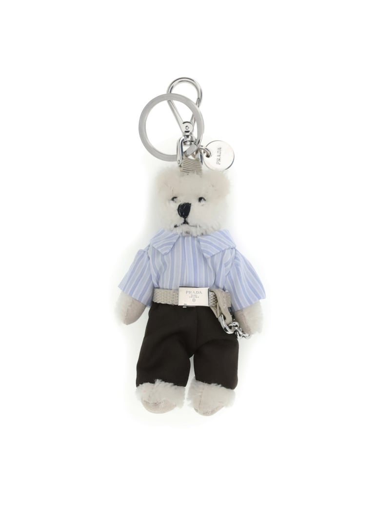 keychain teddy white by Selfnex