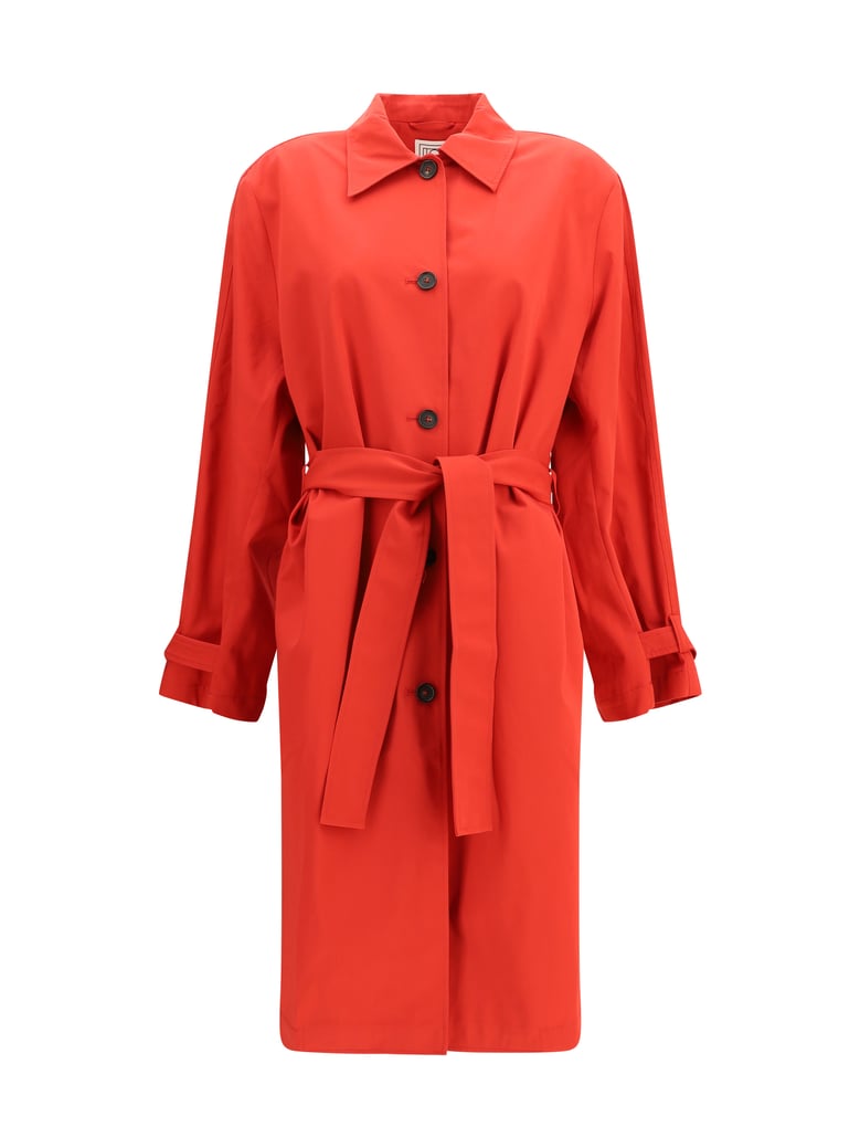 trench coat light spring poppy by Selfnex