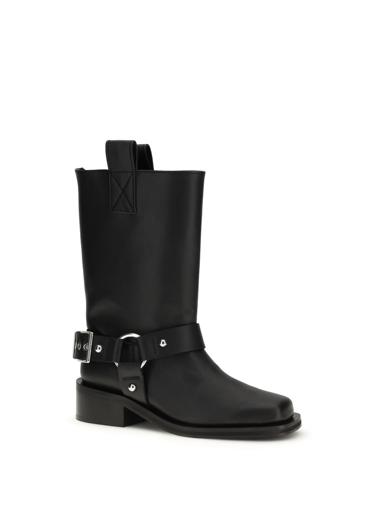 biker boots black by Selfnex