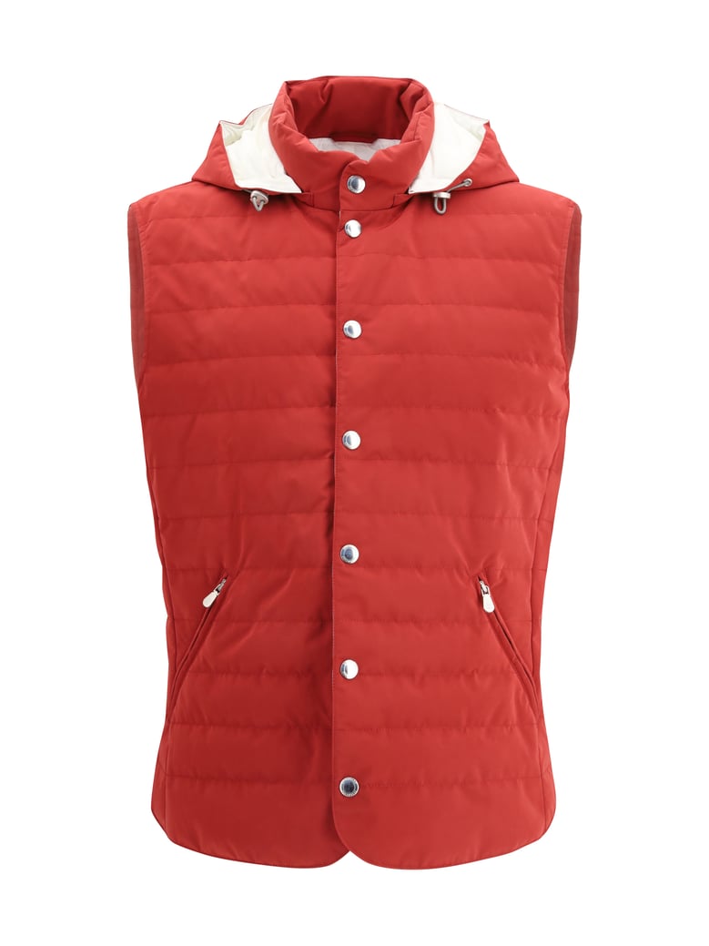 down jacket cherry/panama by Selfnex