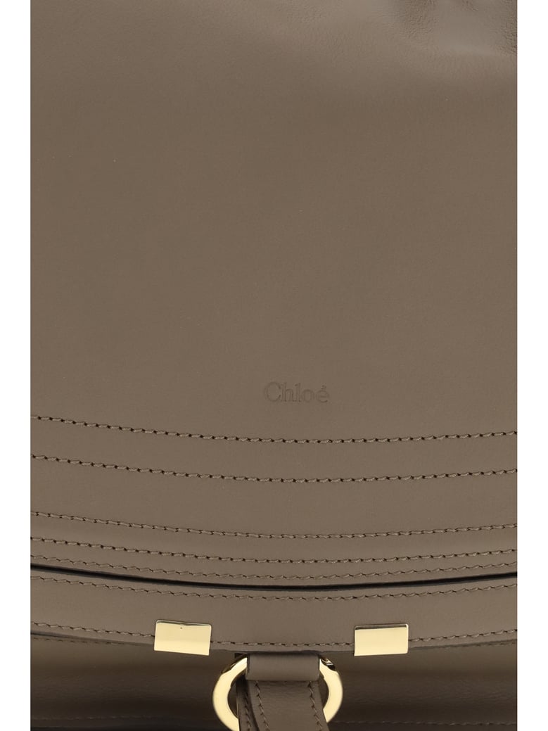 shoulder bag marcie deep taupe by Selfnex