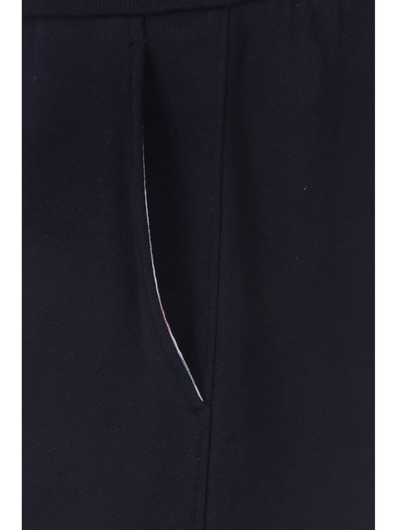 cotton sweatpants navy by Selfnex