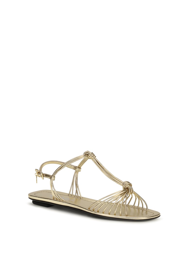 sandals mordoré nappa platinum by Selfnex