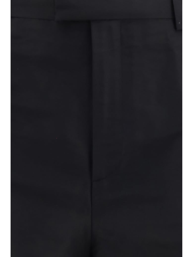 pants silk faille black by Selfnex