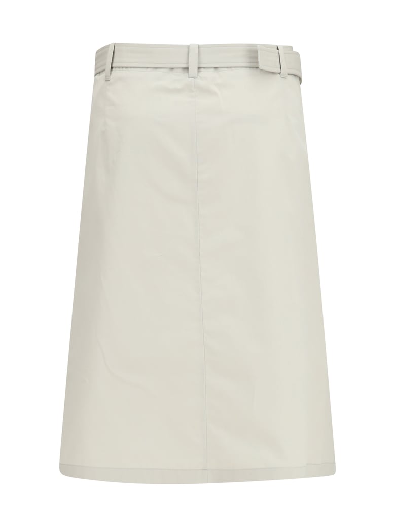 utility skirt light grey by Selfnex