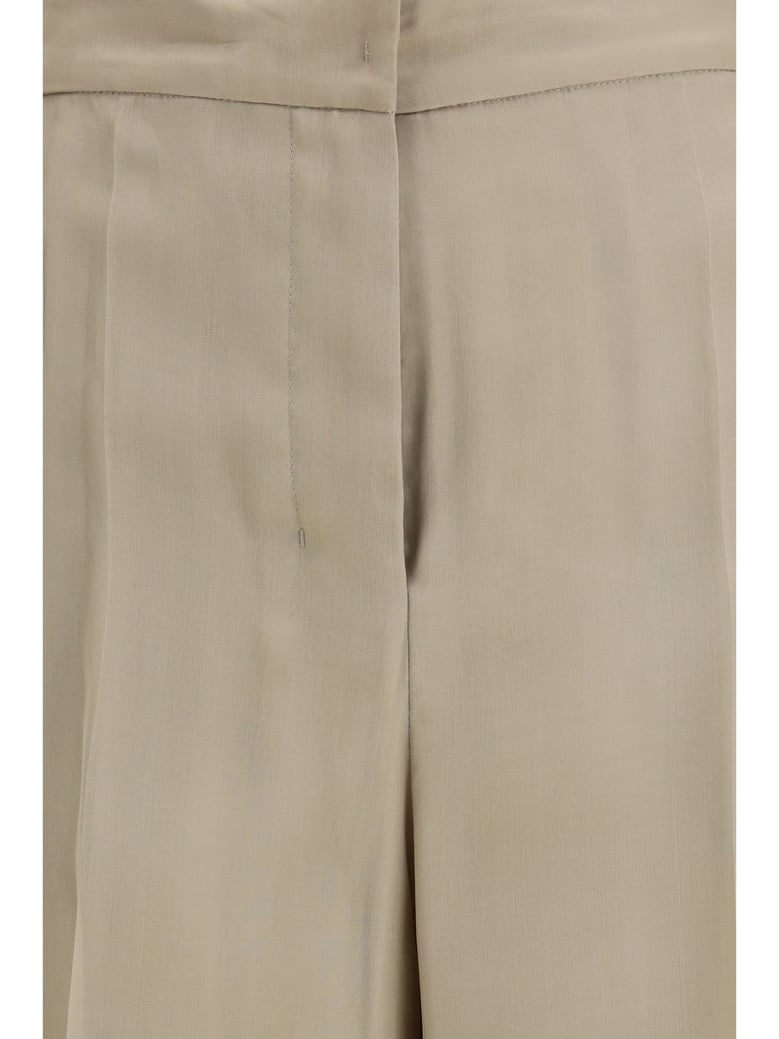 silk pants sand by Selfnex